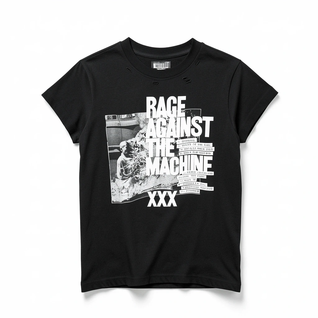 PULOVER NEGRO CON ESTAMPADO GRÁFICO