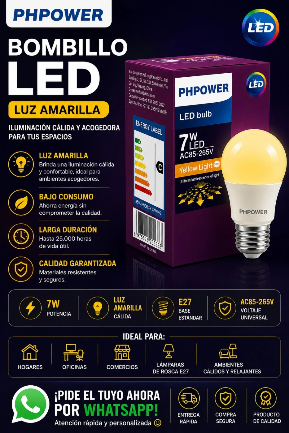 💡✨ ¡ILUMINA MÁS Y AHORRA MÁS! ✨💡