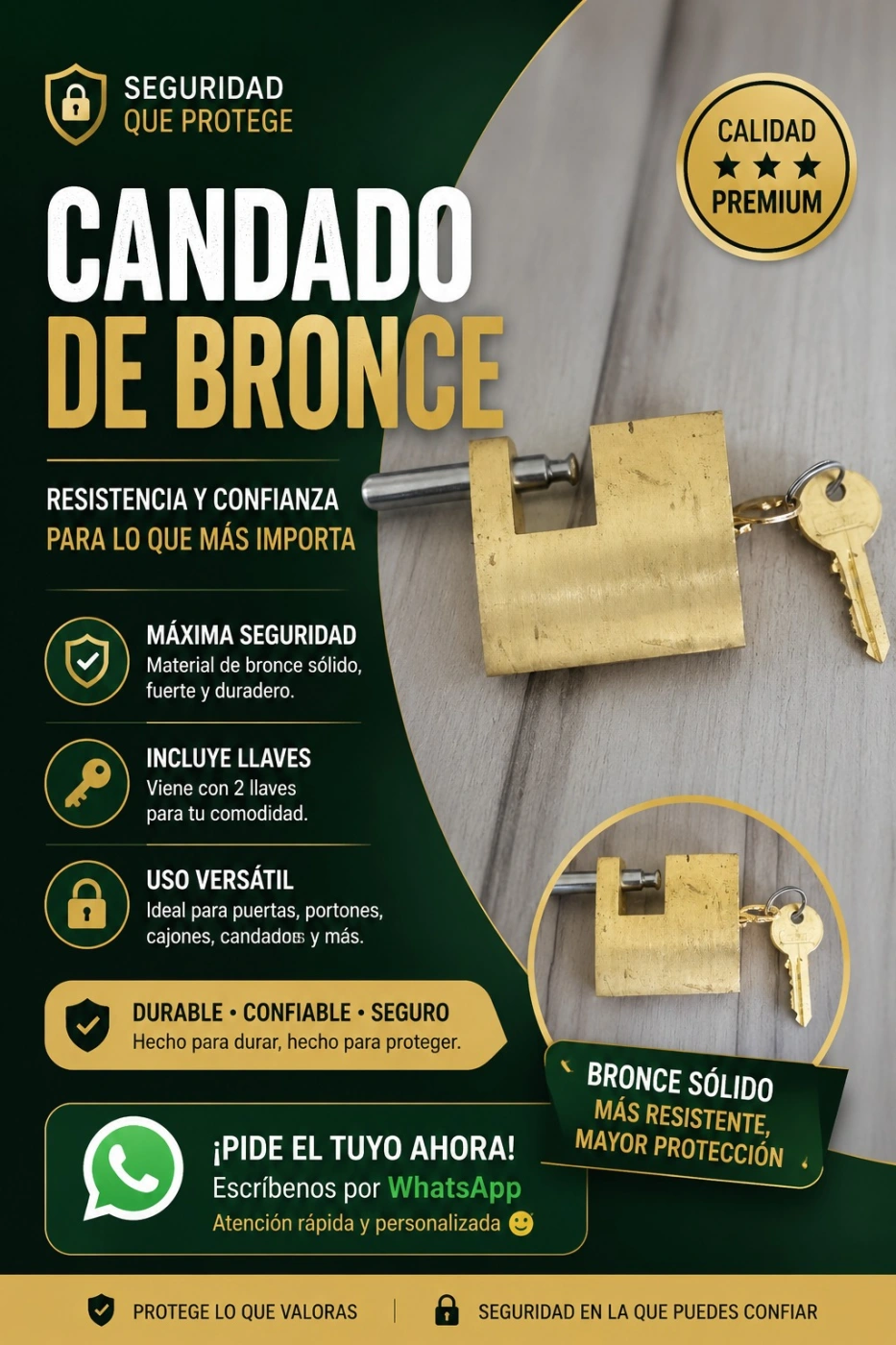 Candado de Bronce