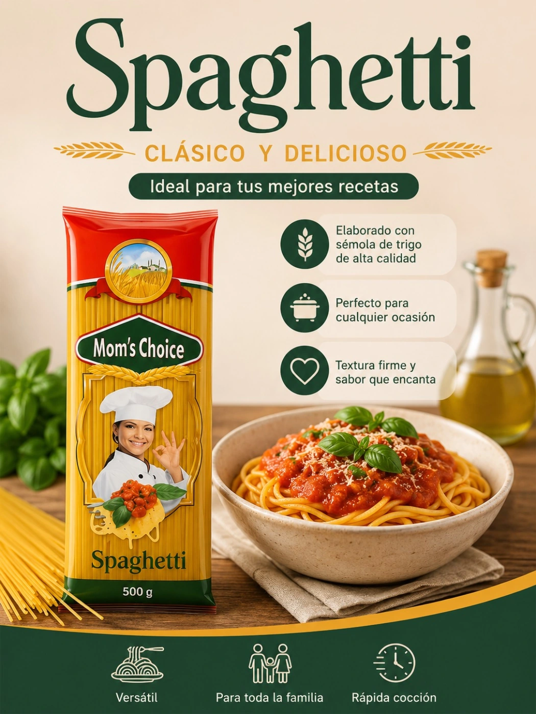 🍝 SPAGHETTI MOM’S CHOICE 🍝