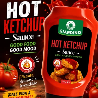 🔥 Hot Ketchup Giardino 360 g