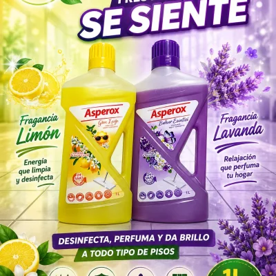 🧼✨ ¡Friega Suelo Asperox 1 Litro! ✨🧼