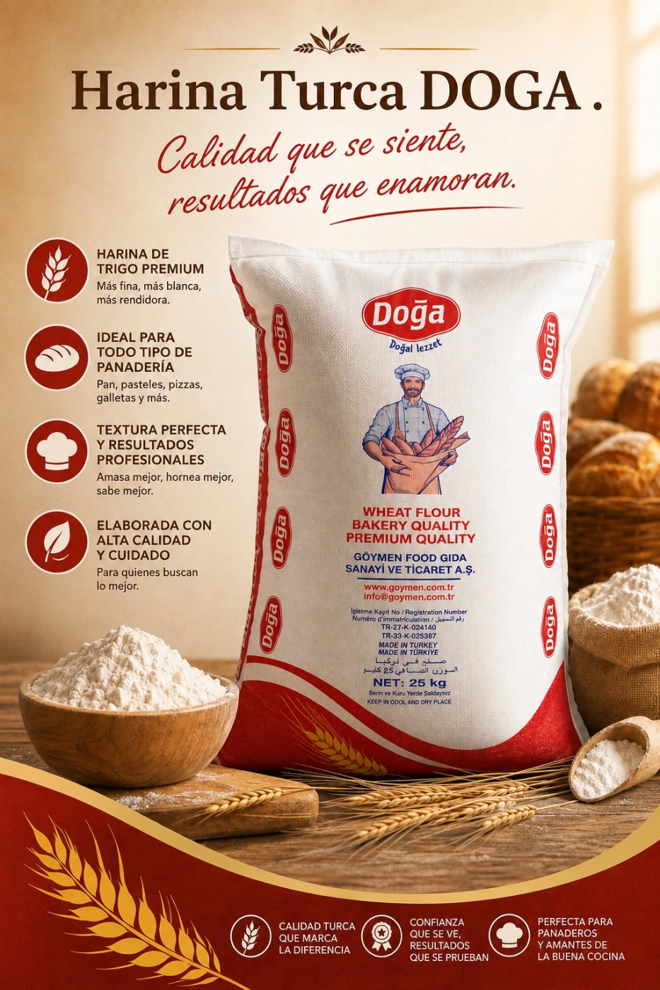 Harina Turca DOGA