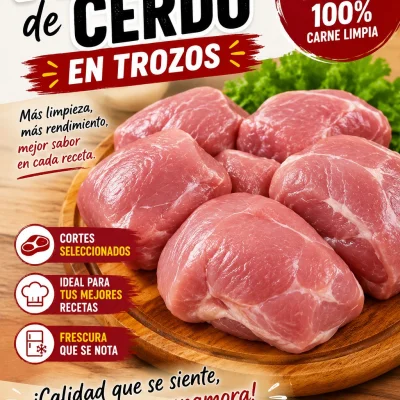 🥩🐖 ¡PERNIL DE CERDO EN TROZOS! 🐖🥩