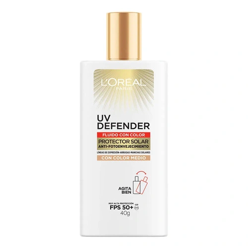 Protector Solar L'Oreal Paris FPS50+ Tono Medio 40ml