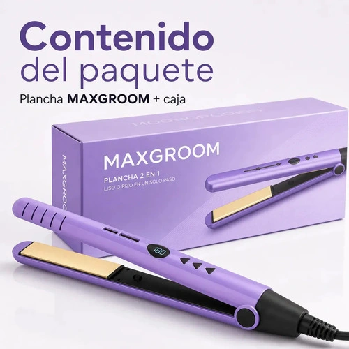 Plancha de Cabello Profesional Cerámica y Titanio