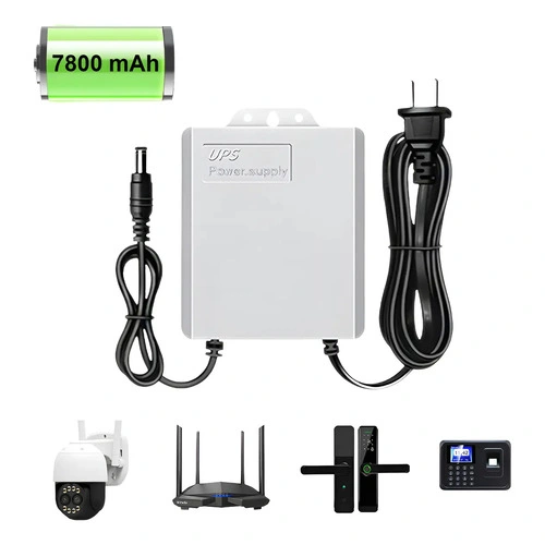 No Break Mini UPS 7800 mAh con batería de litio