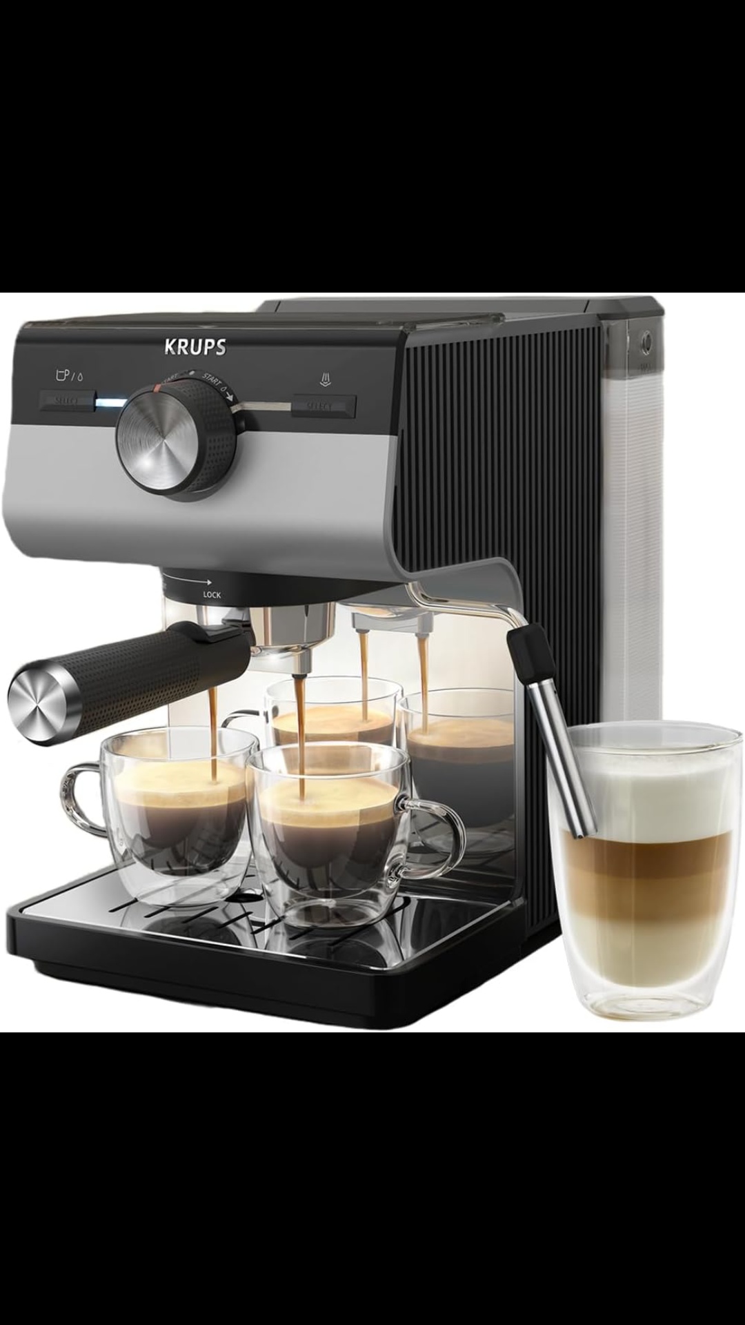 Krups Cafetera Espresso Manual Authentic - Barista en Casa