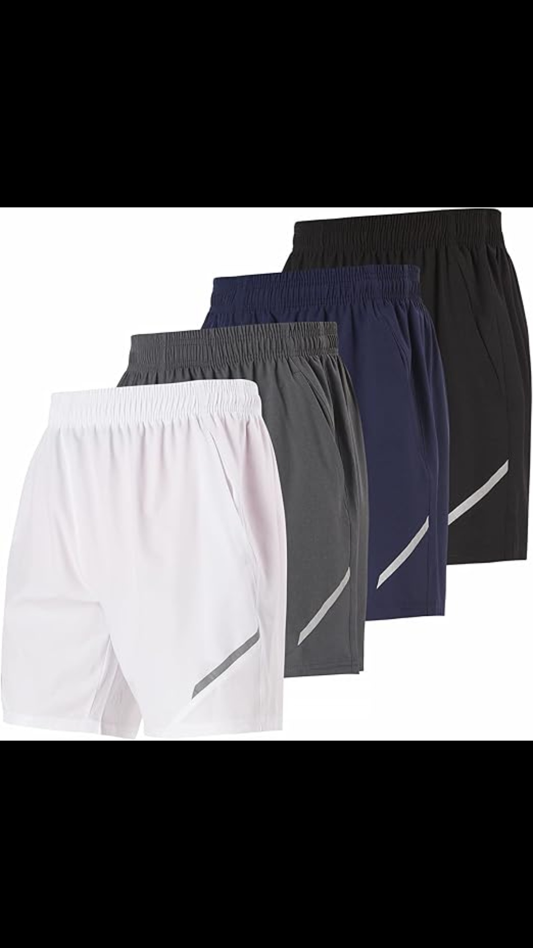 Set 4 Pantalones Cortos de Entrenamiento Hombre Ultra Rendimiento