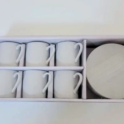 Juego de tazas