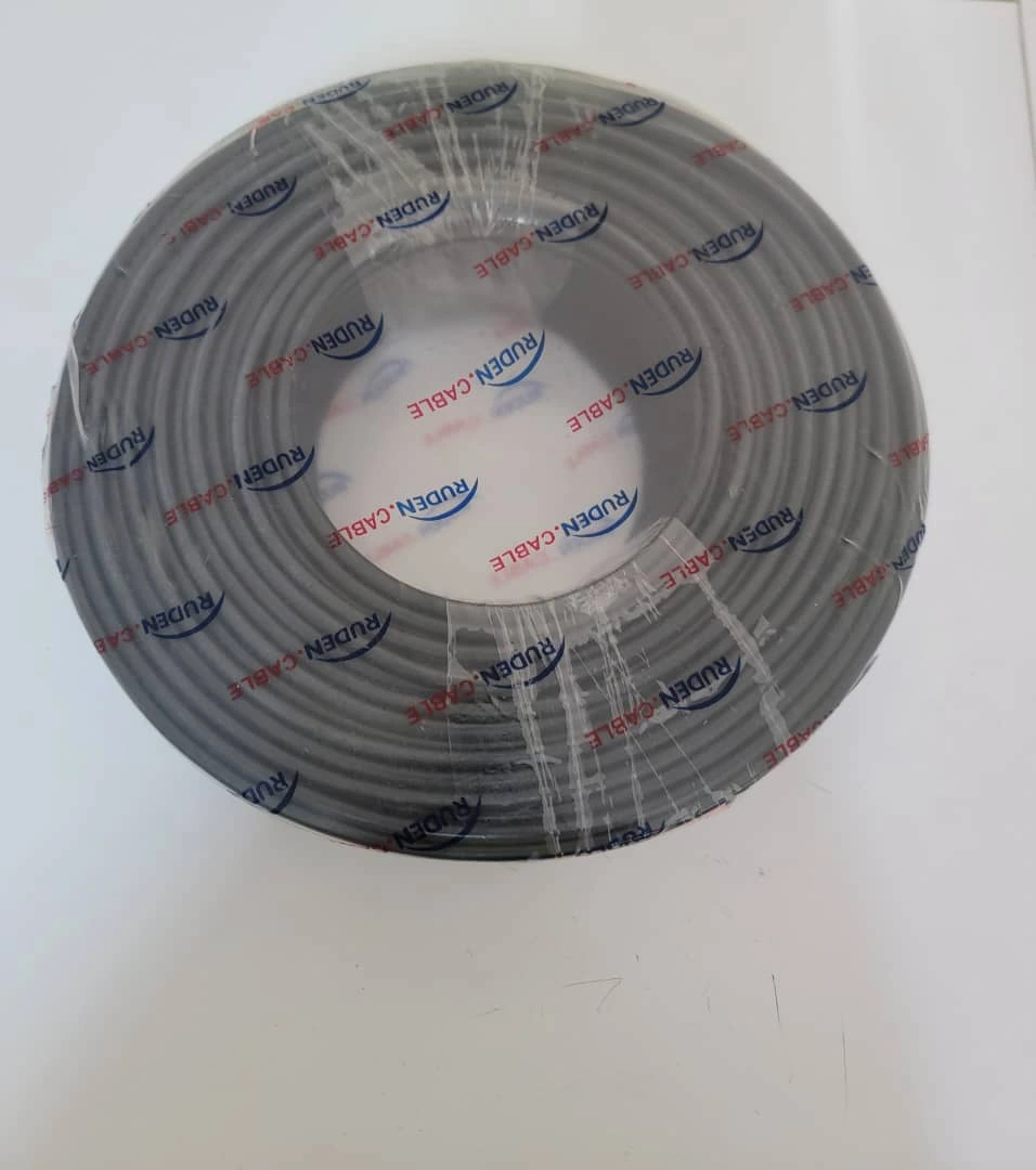 Rollos de Cable de Color Gris