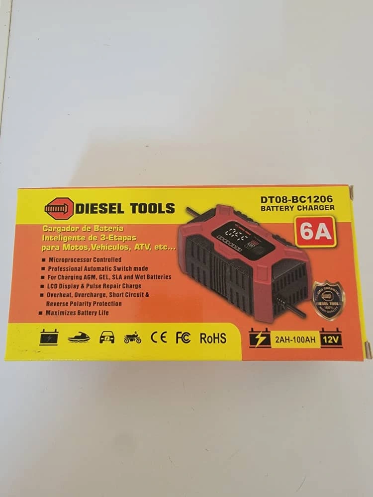 Cargador de Batería Inteligente 6A