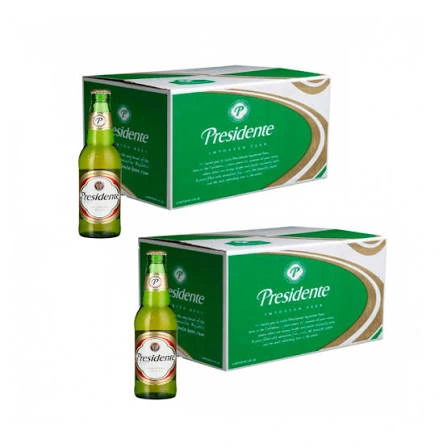 Cerveza Presidente - Botella de 330 ml