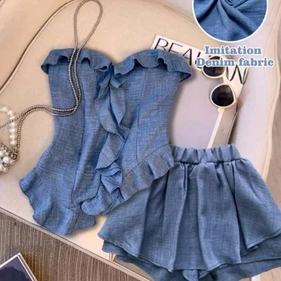 Juego de short de mujer