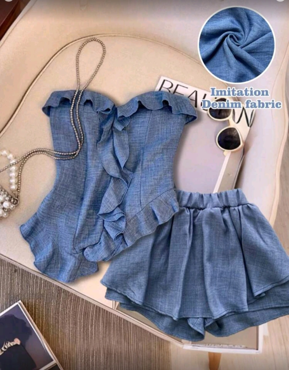 Juego de short de mujer