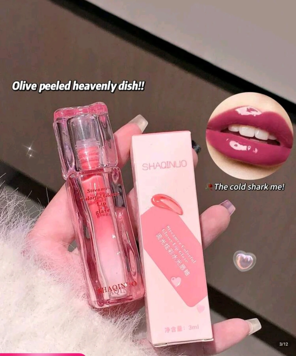 Brillo de labios transparente 3ml