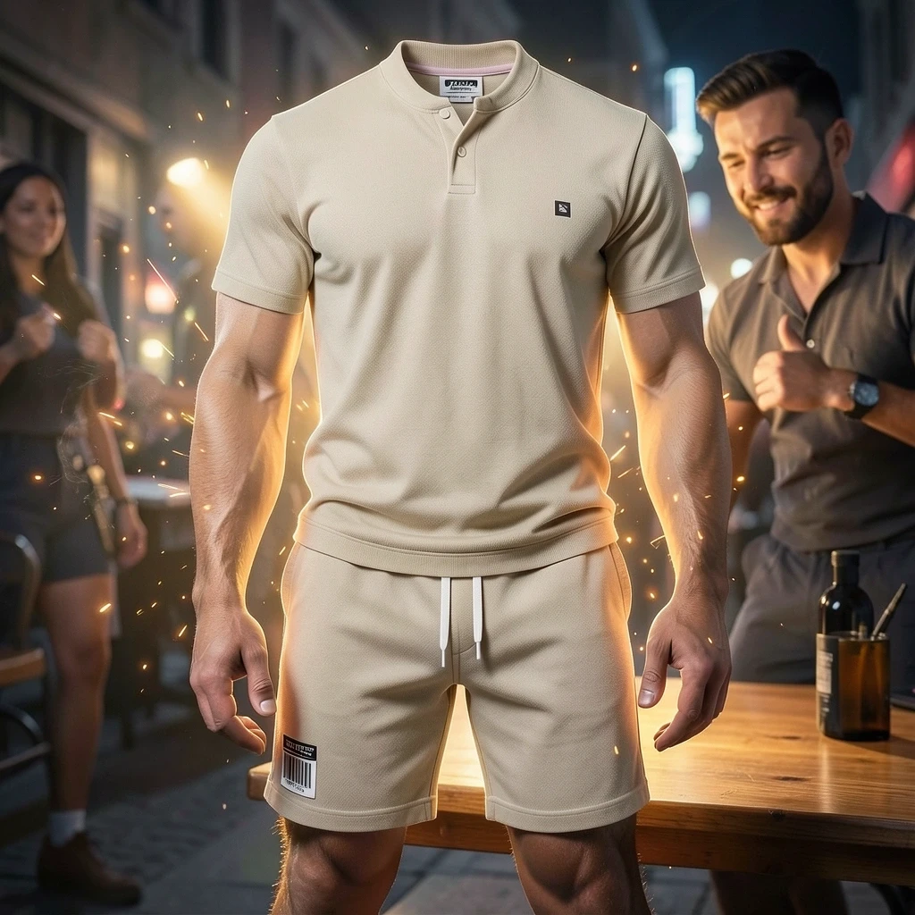 Juego de short para hombre