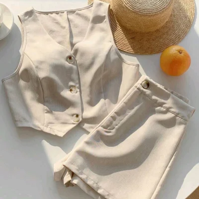 Juego de short para mujer