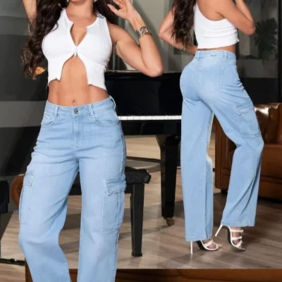 Pantalón Cargo Holgado Frida