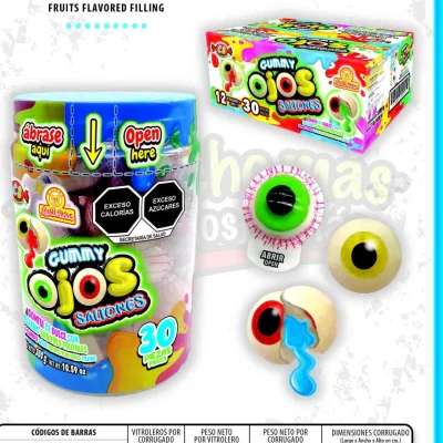 GUMMY OJOS SALTONES POMO