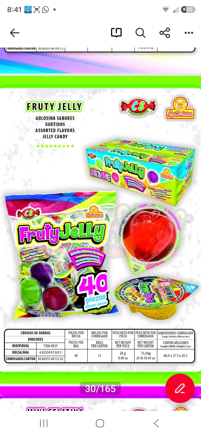 GELATINA PAQUETE