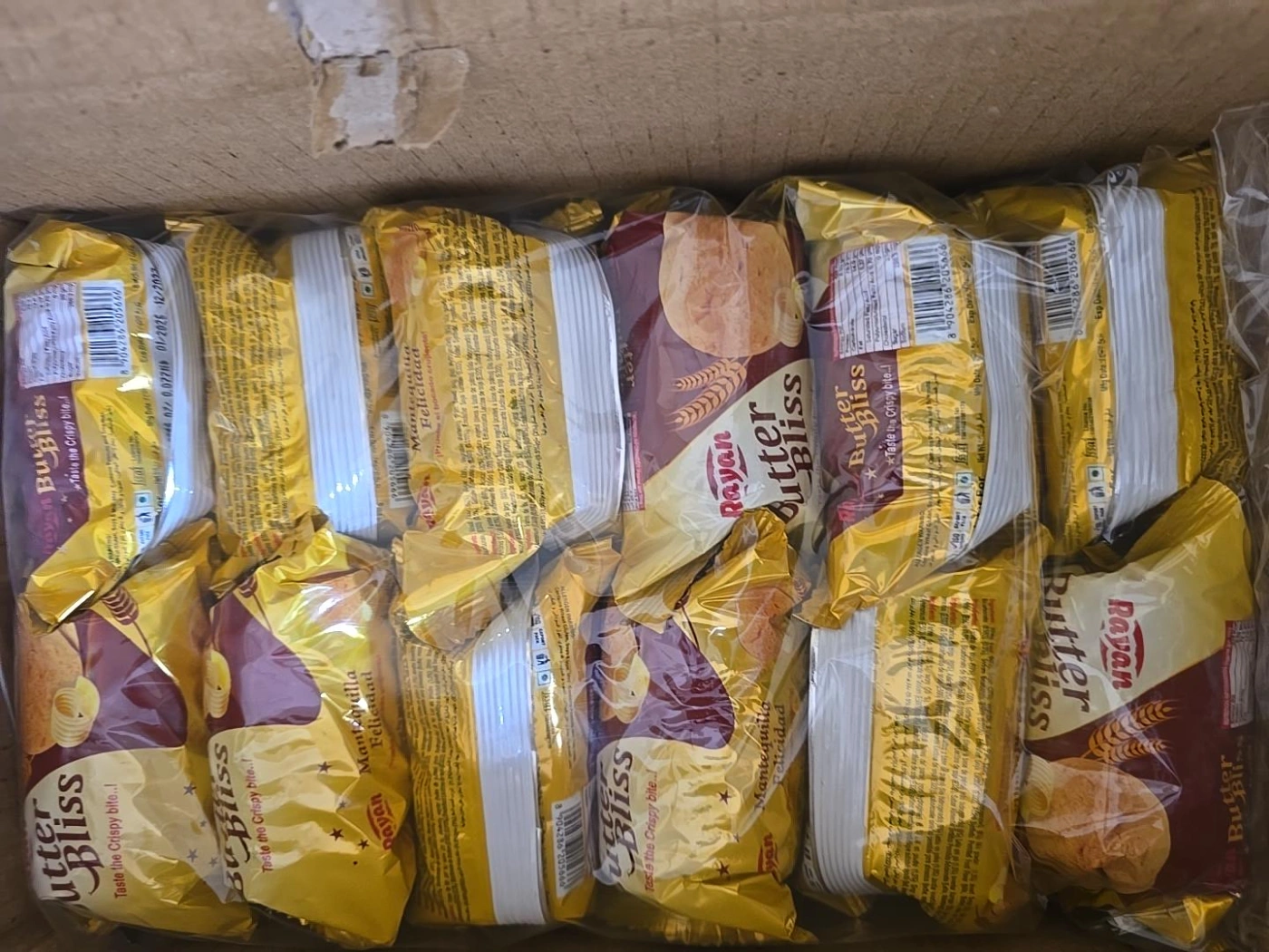 GALLETAS BUTTER BLISS RAYAN CAJA