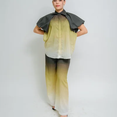 CAMISA VERDE DEGRADADA